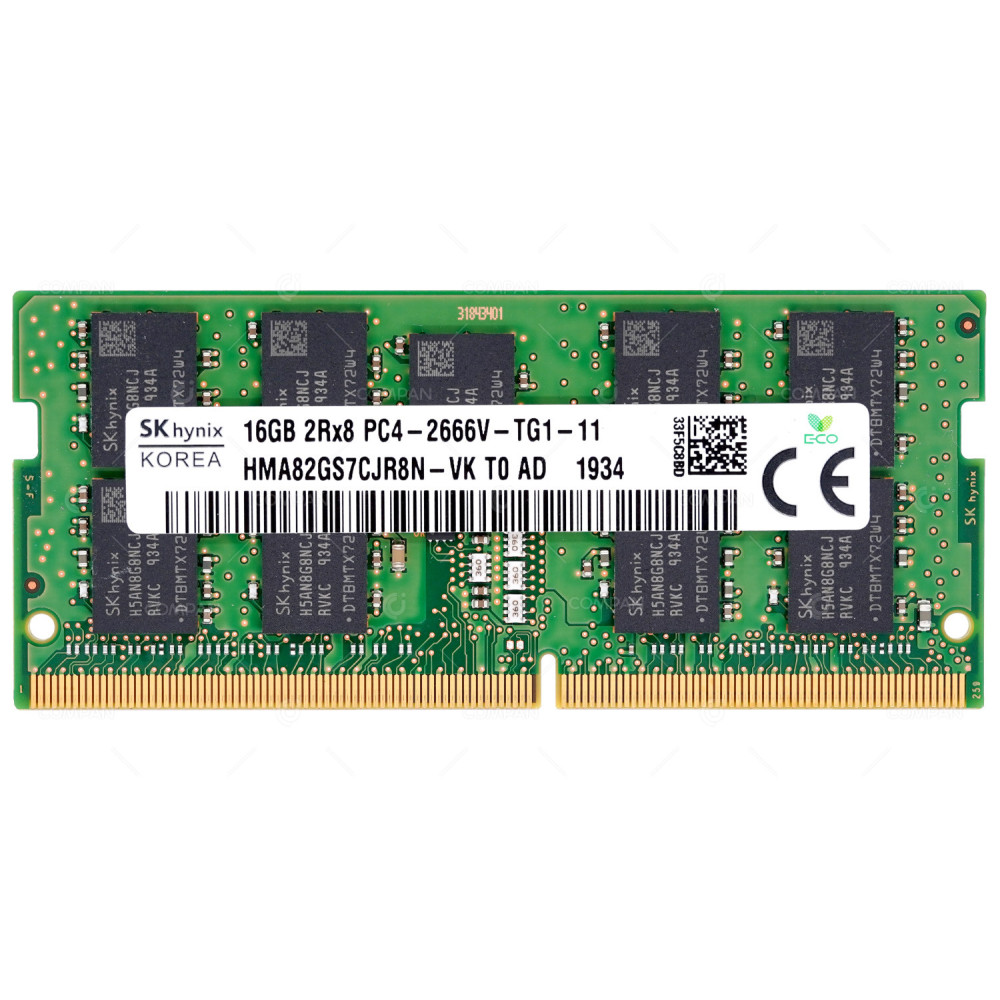 HMA82GS7CJR8N-VK  HYNIX DDR4 16GB PC4-21333 2666MHZ SO-DIMM FOR STORWIZE V5030E